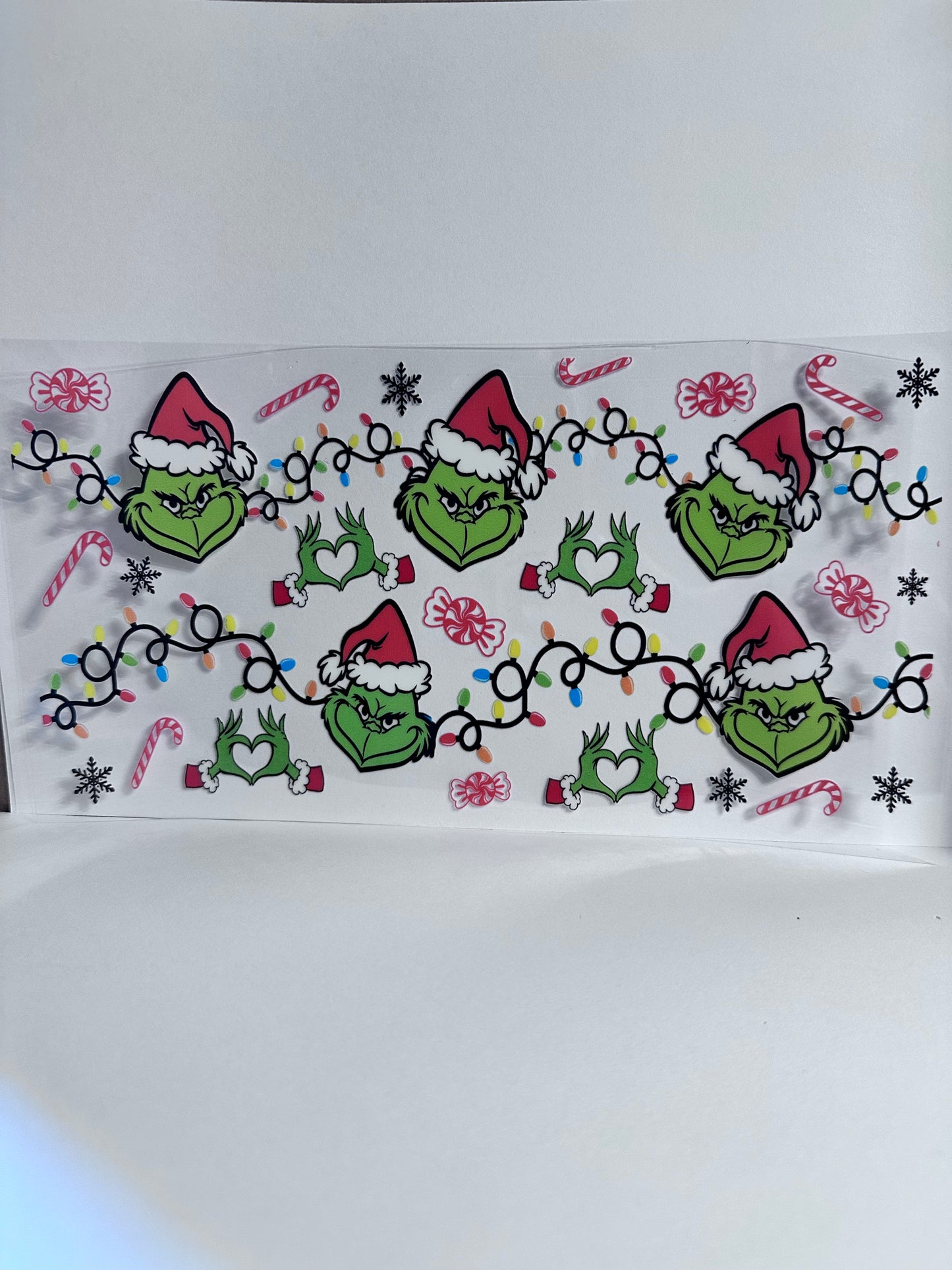 Grinch Faces w/LIghts