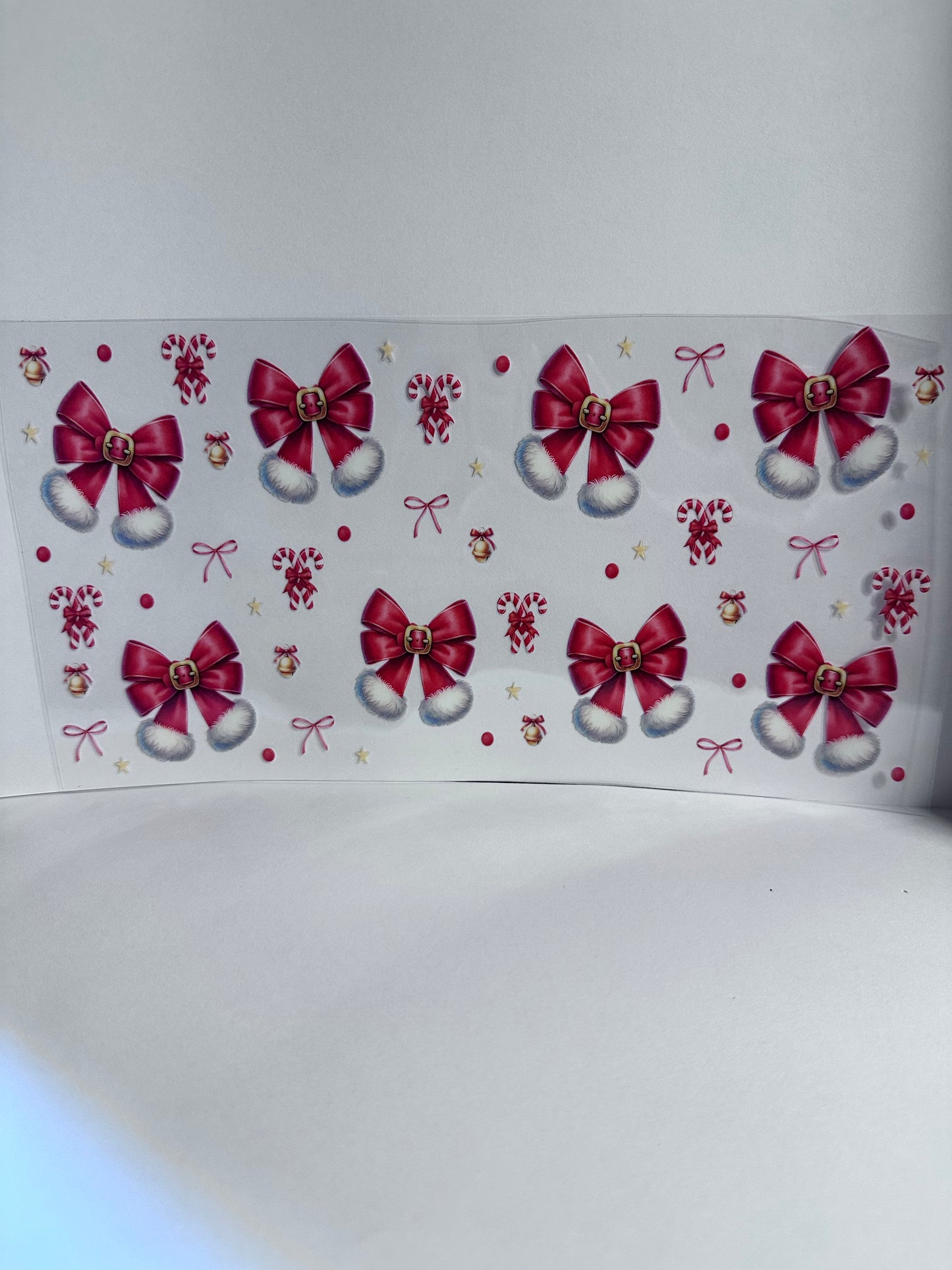 Santa Belt Bows & Candycanes