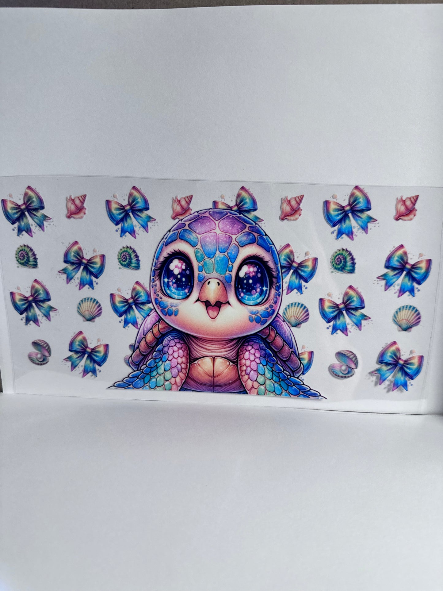 Colorful Turtle Big Eyes