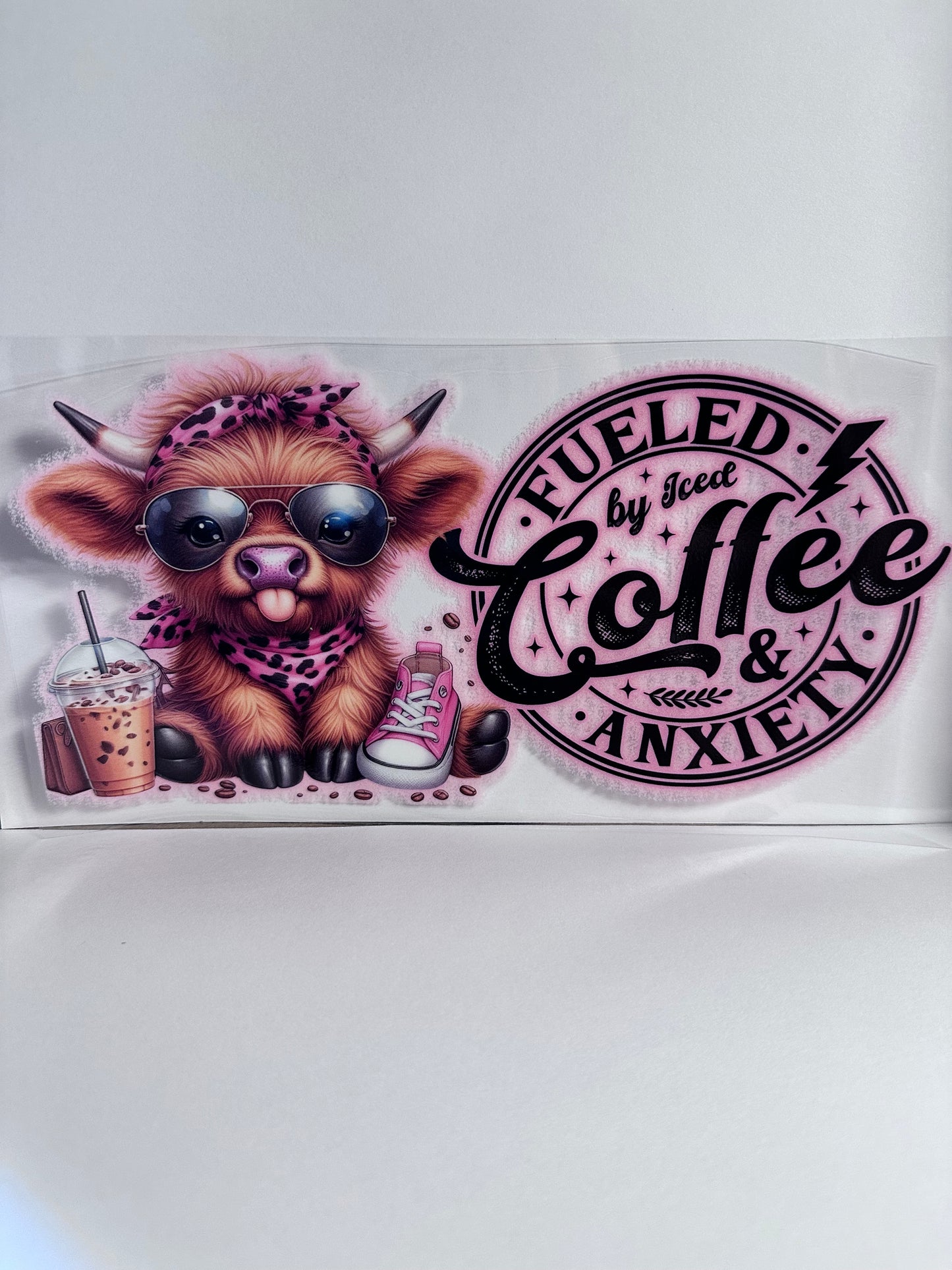 Baby Cow Fueled by Coffee