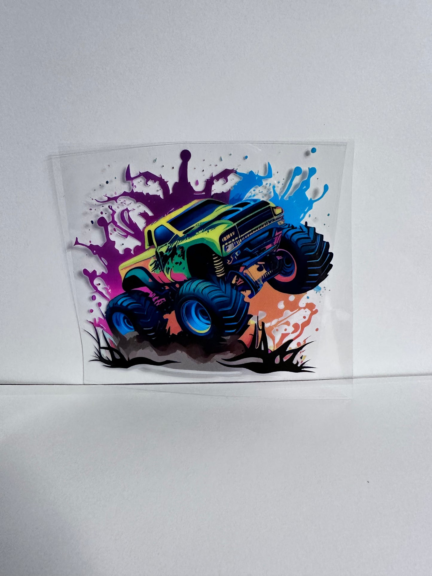 Monster Truck 3x3 Decal