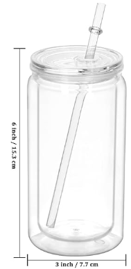 16oz Acrylic Snow Globe