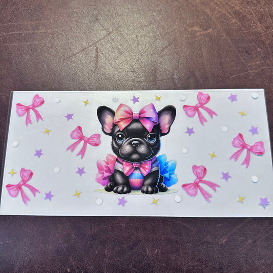 Puppy w Pink Bow