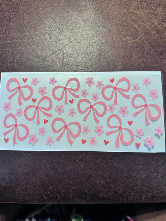 Pink Bows & Flowers