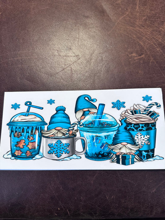 Gnome Xmas Coffee Drinks