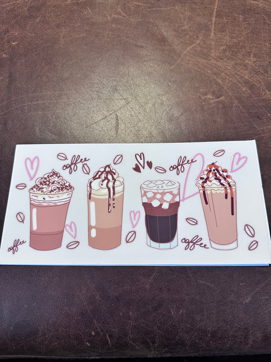 Assorted Coffee Drinks