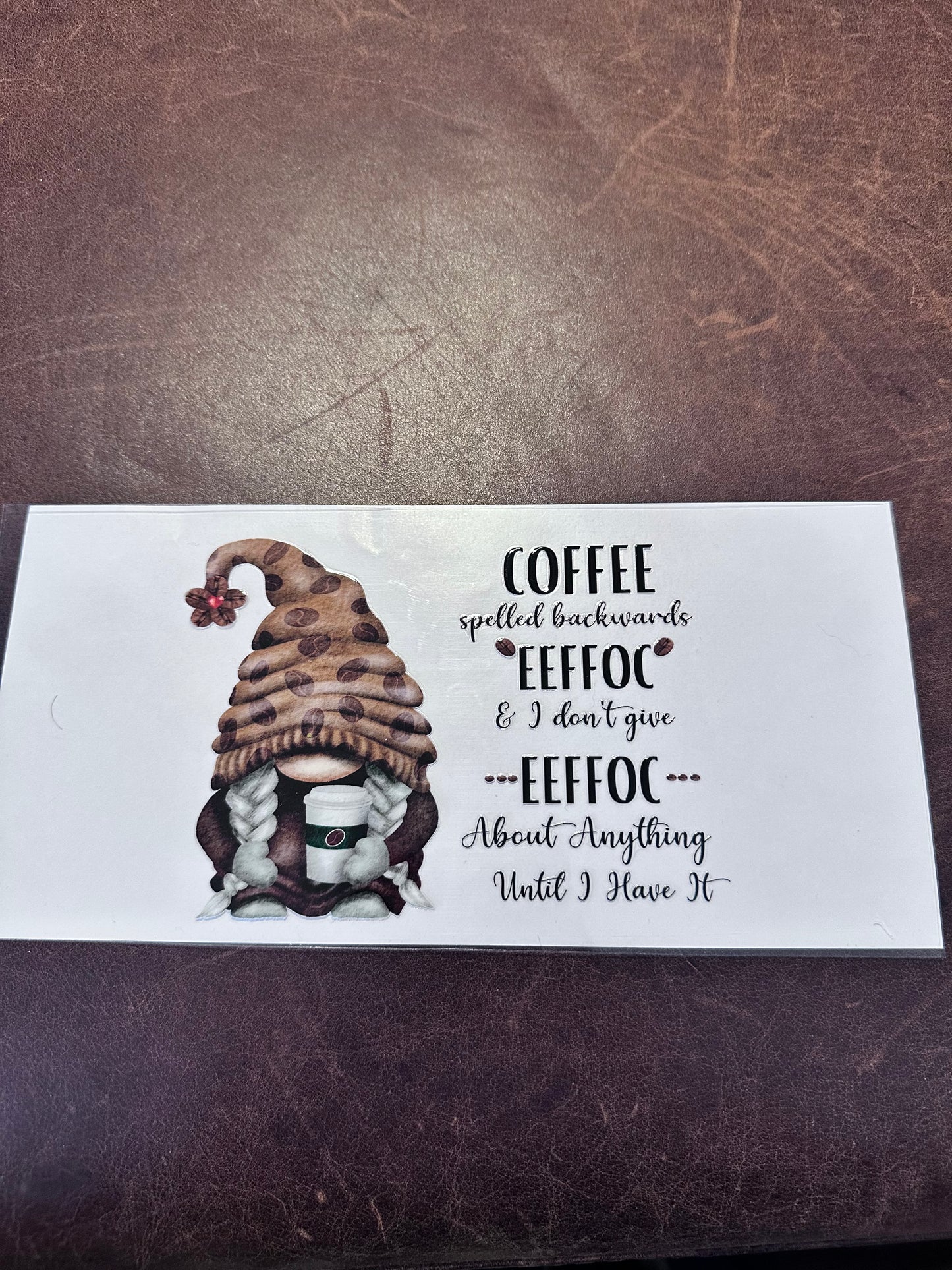 Coffee Don't give a EEFFOC Gnome