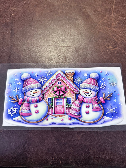Snowmen & Gingerbread House