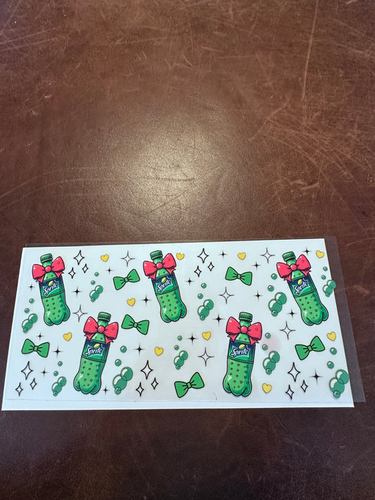 Sprite Red & Green Bows