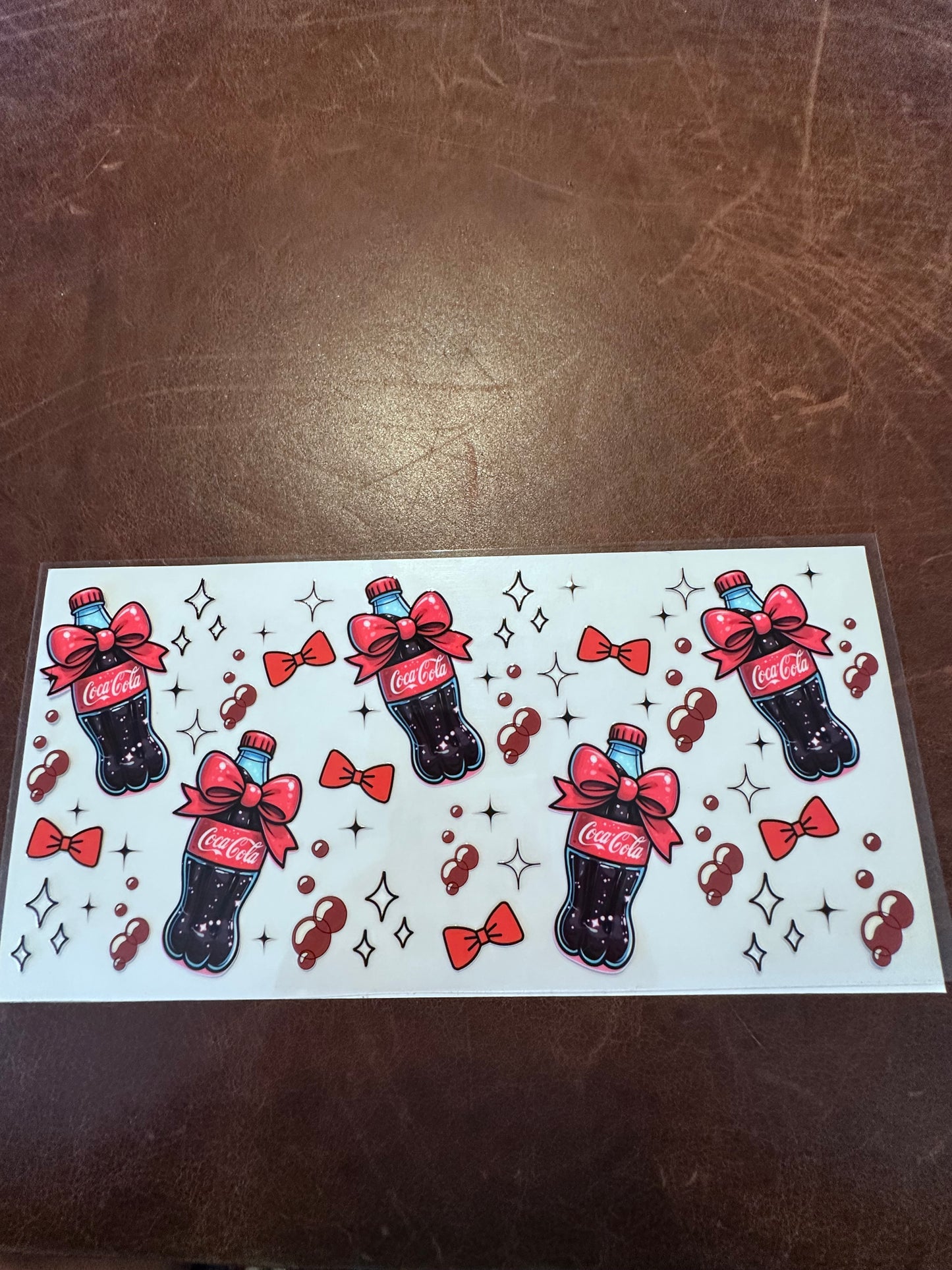 Coke Bottle & Red Bow