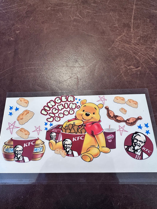 KFC Dr Pepper Pooh Bear