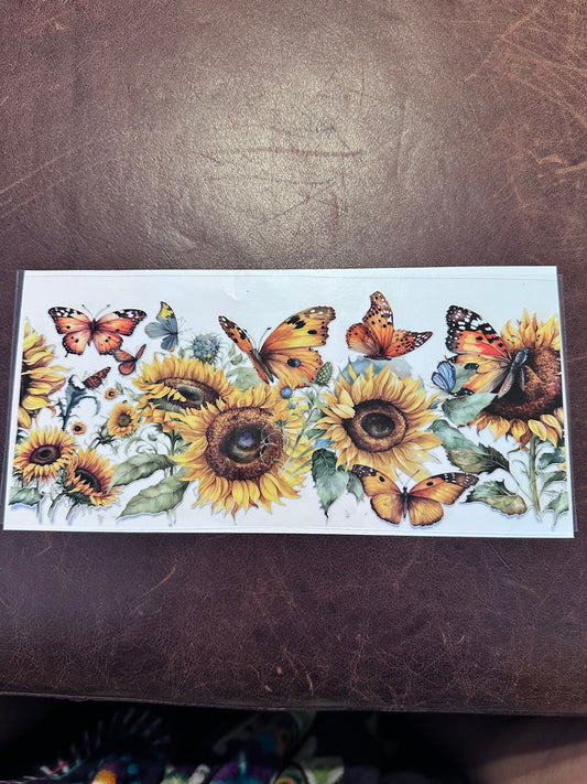 Sunflowers & Butterflies