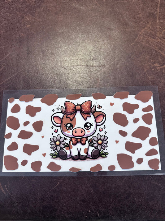 Brown Cow W Print