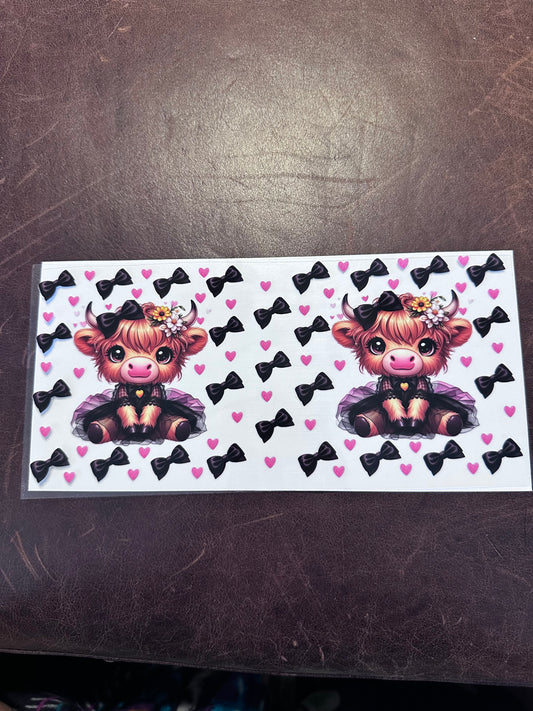 Baby Hylands Blk Bows