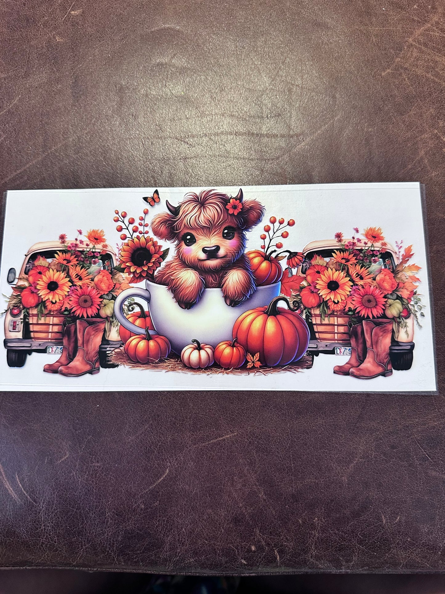 Fall Hyland Cups & Truck