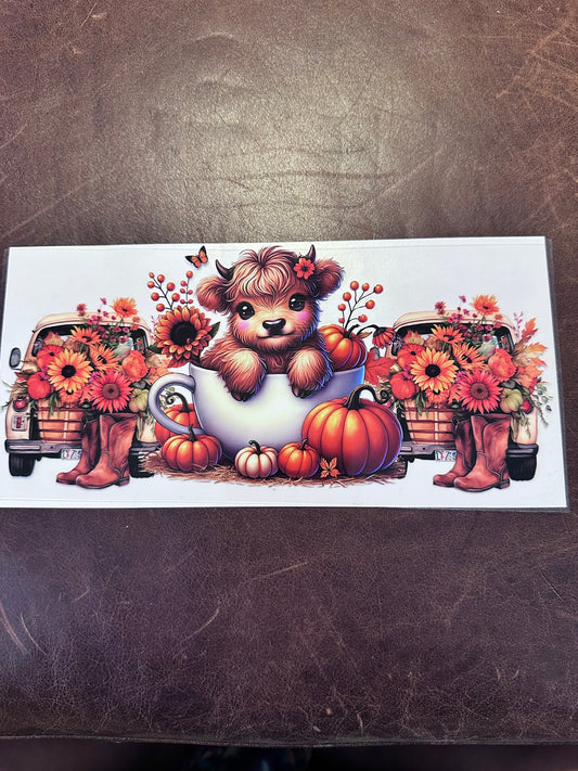 Fall Hyland Cups & Truck