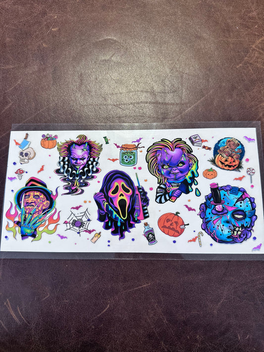 Horror Villian Faces