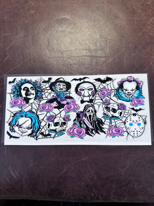 Villian Faces Pastel