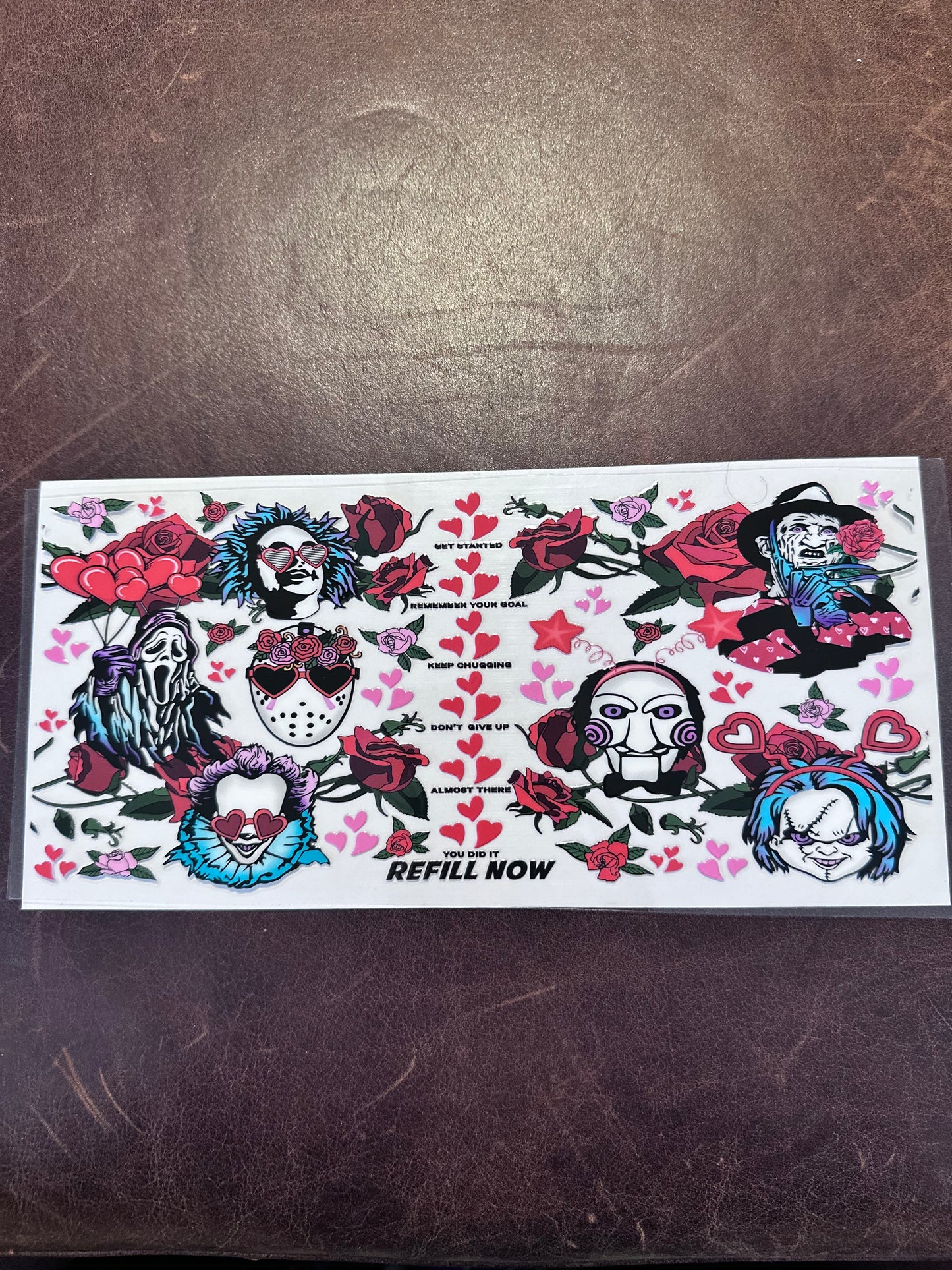 Refill Now Villian Faces