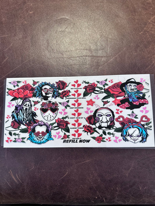 Refill Now Villian Faces