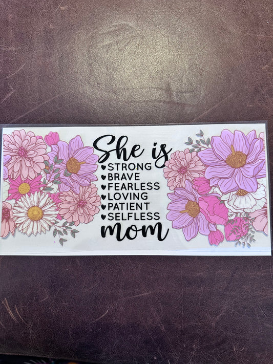 She is Strong & Brave