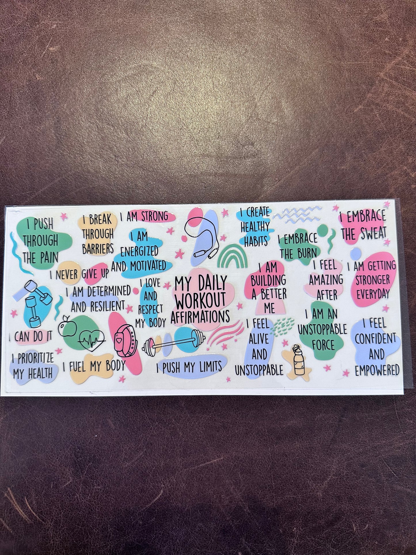 Daily Workout Affirmation