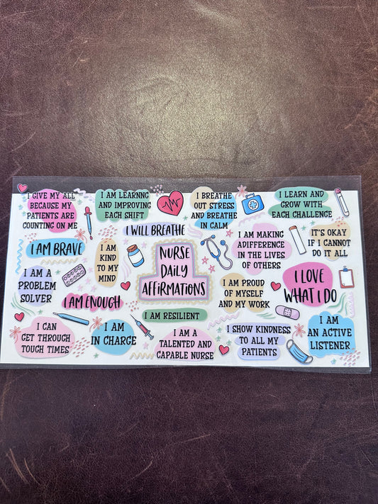 Nurse Daily Affirmations