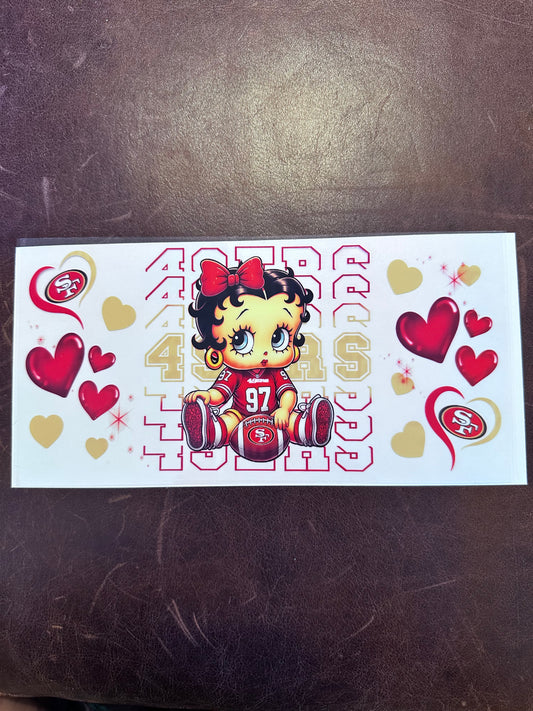 Betty Boop 49ers