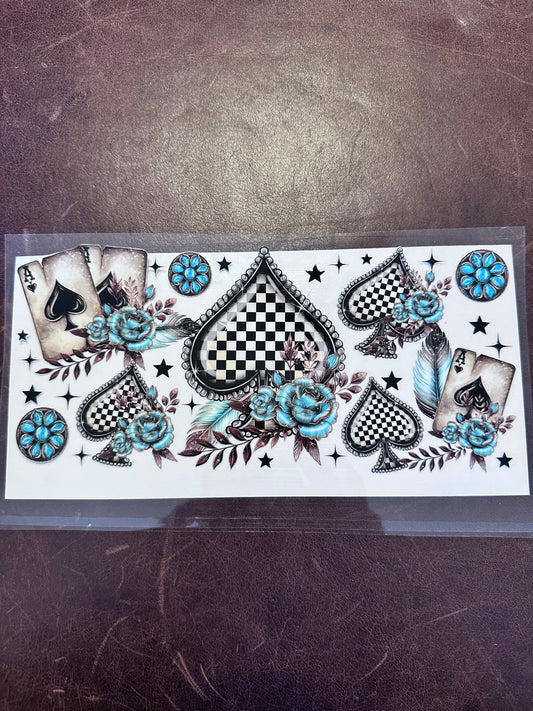 Ace of Spades Turquoise