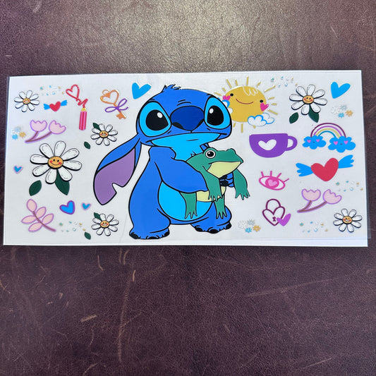 Stitch and Frog