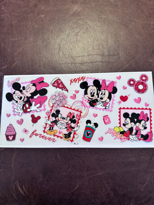 Mickey & Minnie Pink
