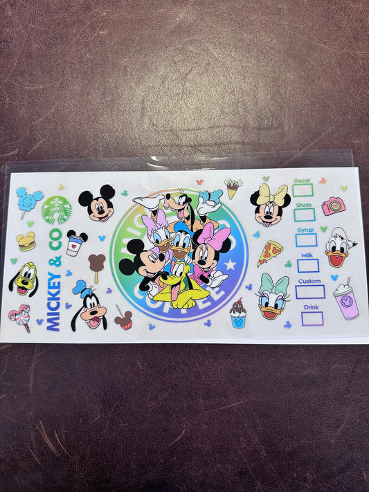 Mickey & Friends Pastel