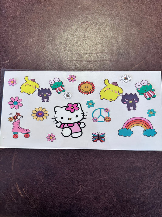 Hello Kitty  & Frogs