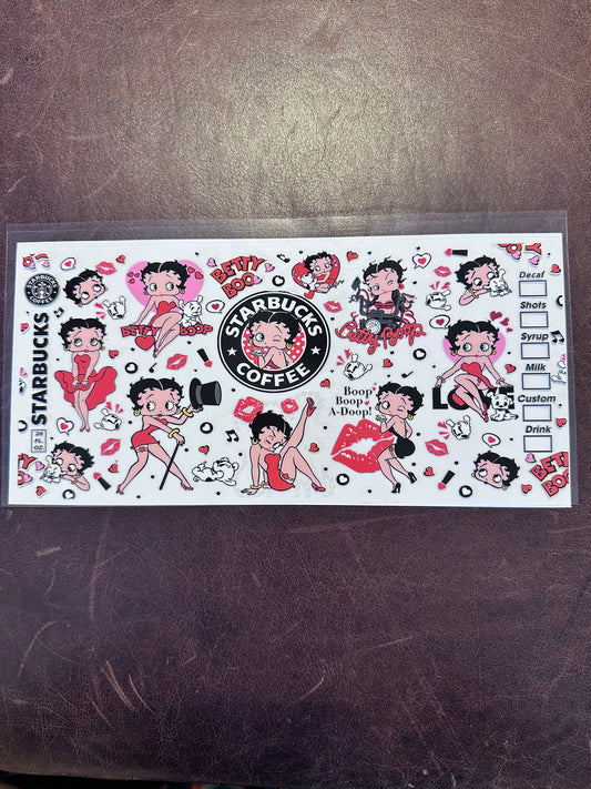 Betty Boop Starbucks