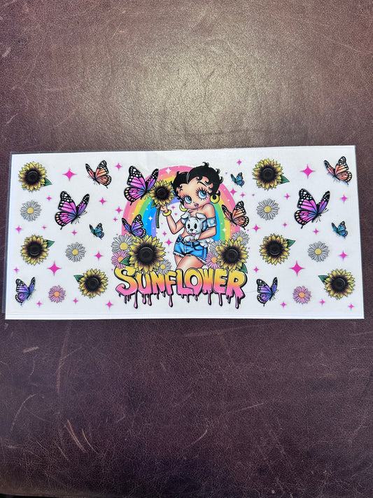 Betty Boop Sunflower