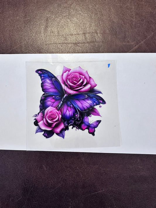 Purple Butterfly 3.5"