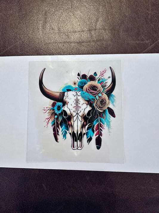 Bull Skull Southwestern 3.5"