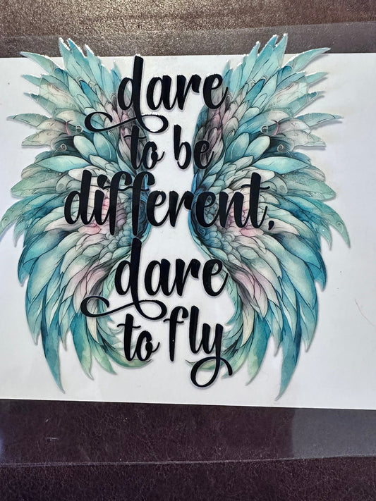 Dare to be Different 6"x6"