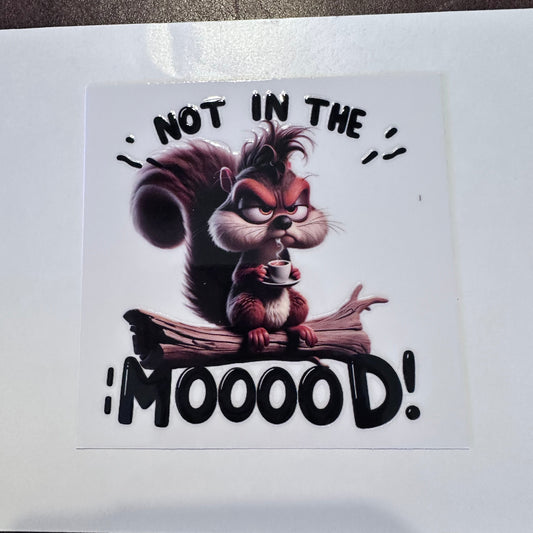 Not In The Mood Squirrel 3.5"