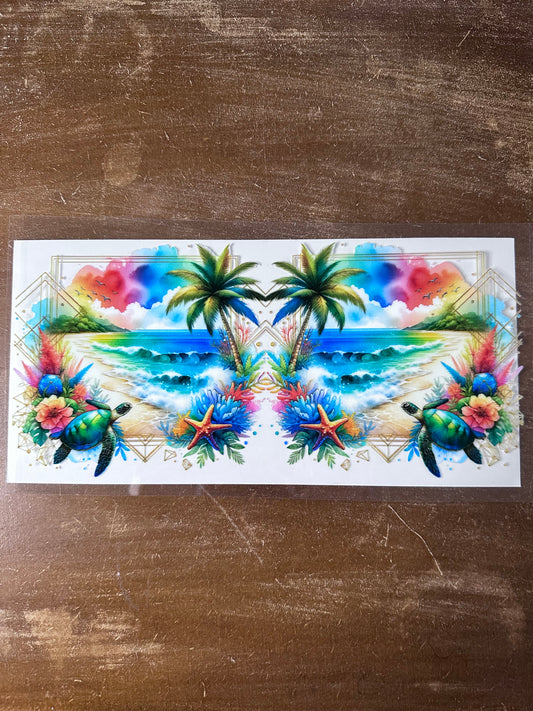 Colorful Sandy Beach