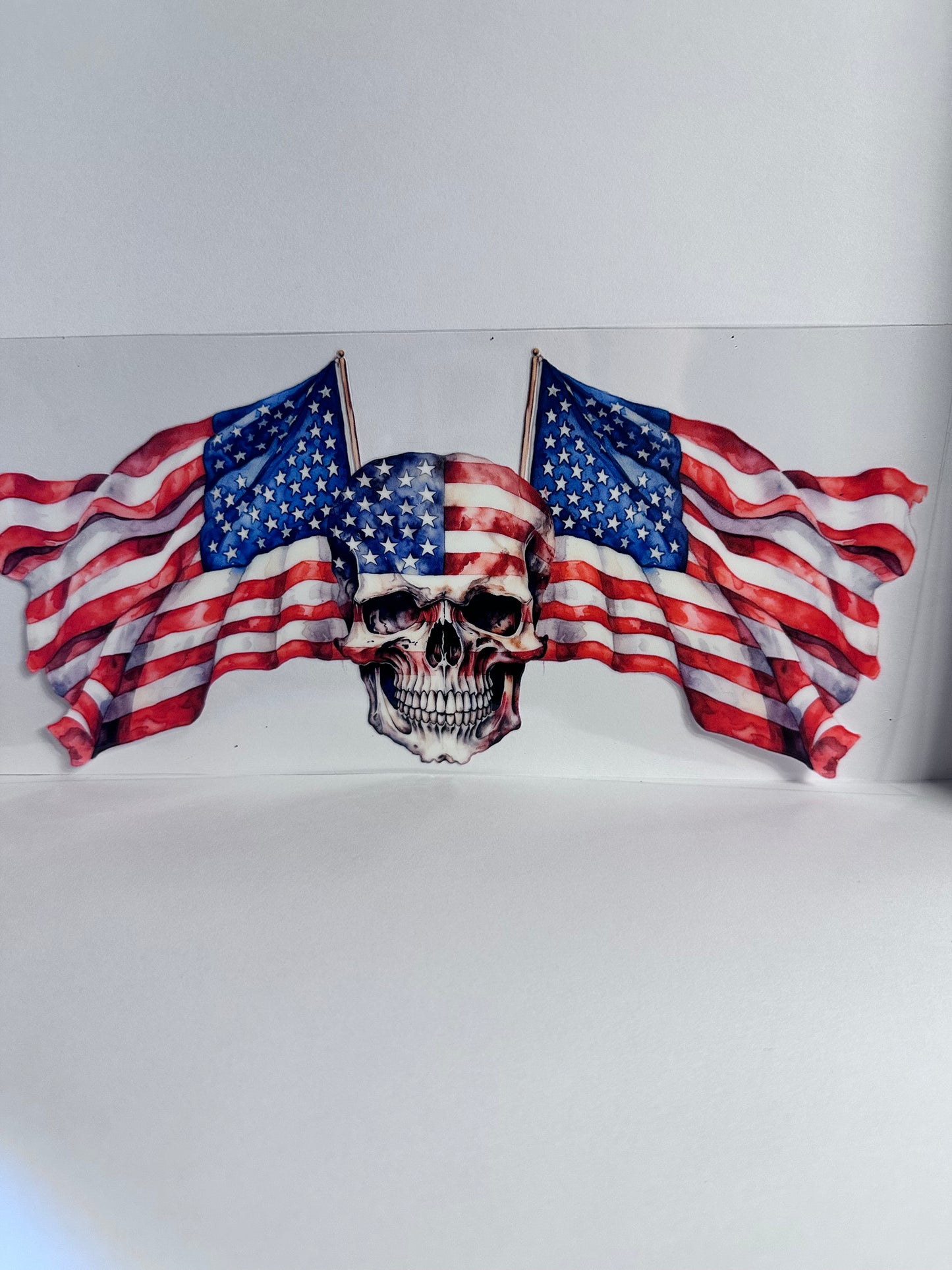 American Flags W/Skull