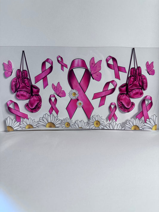 Fight Cancer Bows and Gloves
