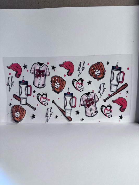 Baseball Theme Team Spirit