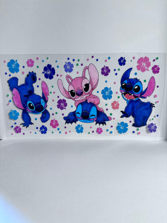 Pink & Blue Stitch