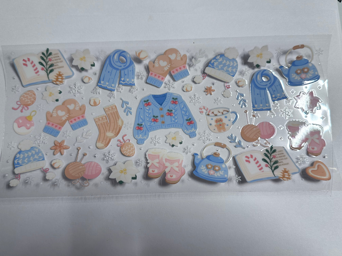 Christmas Sweater Socks & Mittens