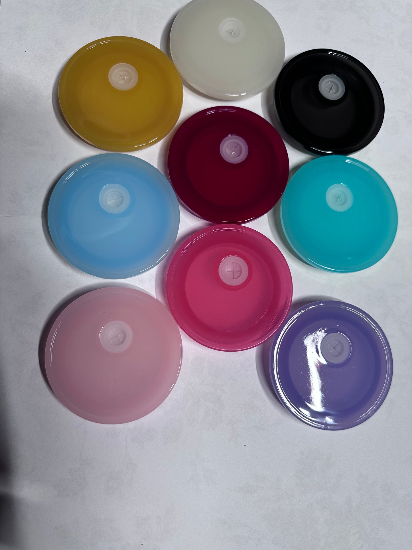 Gel Colored Acrylic Lids