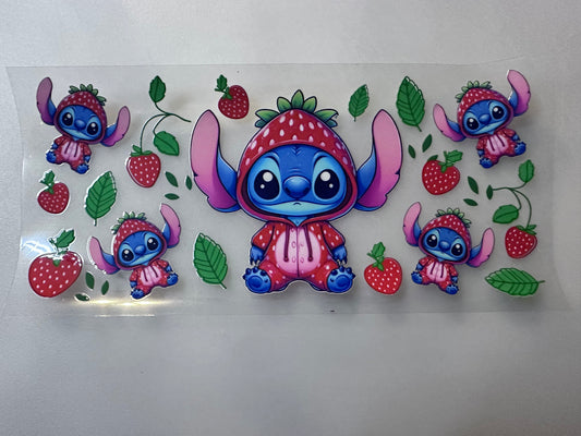 Stitch in Strawberry Suit